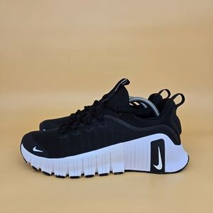 New Nike Free Metcon 6 Black White Women's Workout Shoes Size 7.5